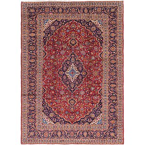 9' 6 x 13' 5 Kashan Persian Rug