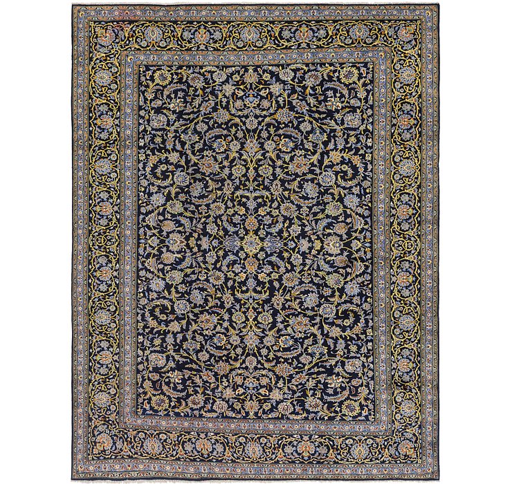 10' x 12' 10 Kashan Persian Rug