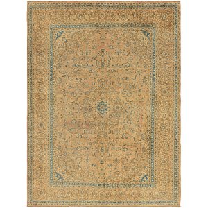 9' 9 x 12' 10 Kashan Persian Rug