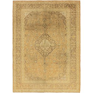 9' 9 x 13' 6 Kashan Persian Rug