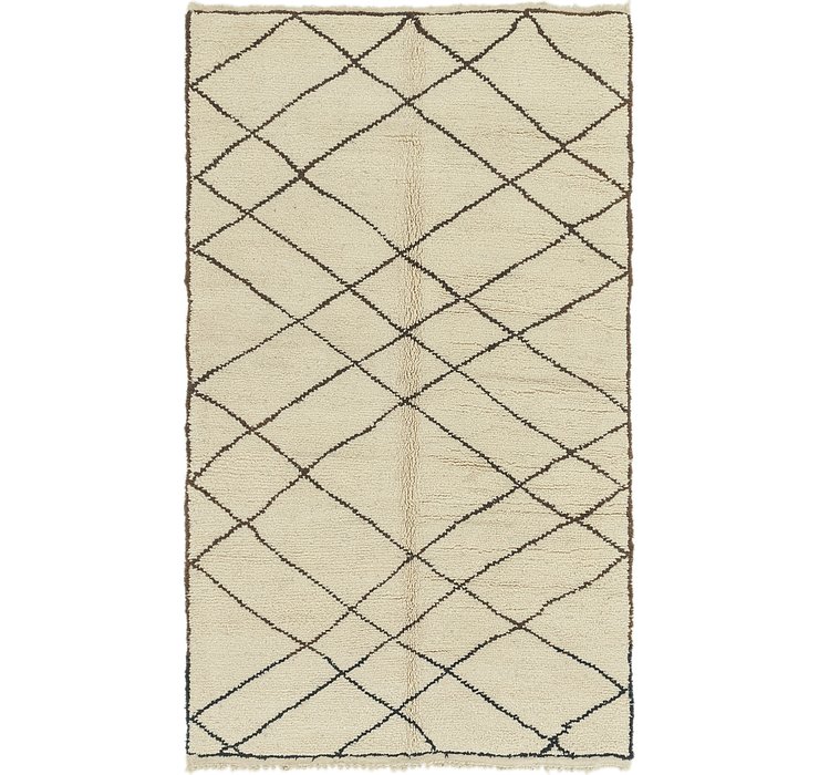 4' 10 x 8' Moroccan Rug