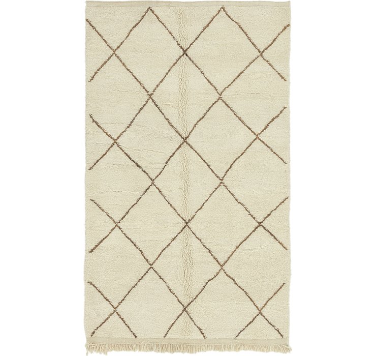 4' 9 x 8' 3 Moroccan Rug