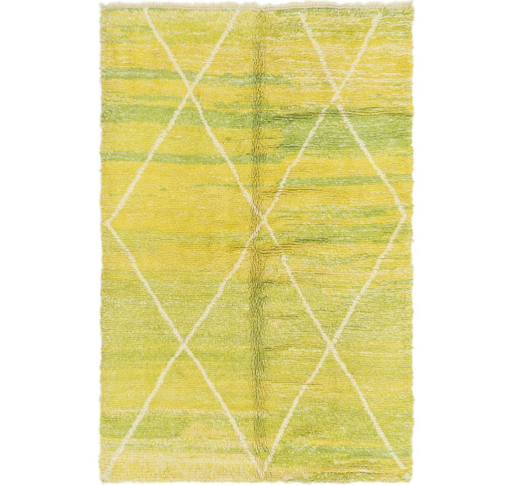 5' 2 x 7' 9 Moroccan Rug