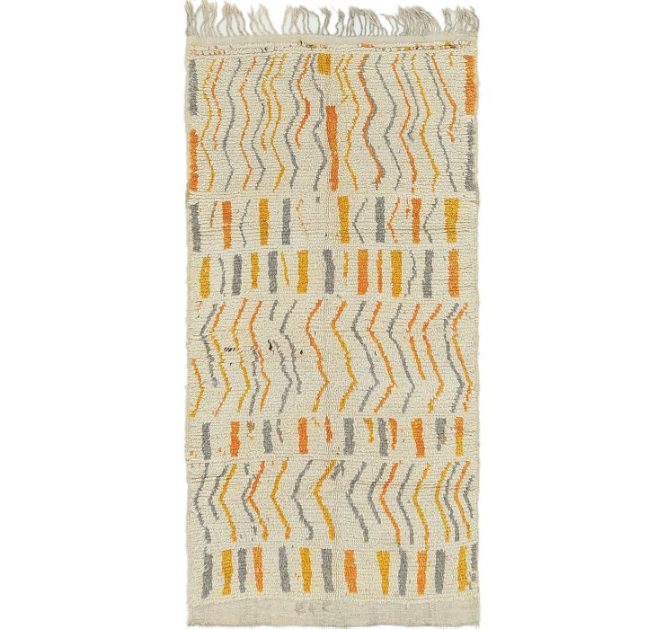4' x 8' Moroccan Runner Rug