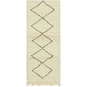 2' 9 x 6' 8 Moroccan Runner Rug