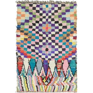 4' 8 x 7' Moroccan Rug
