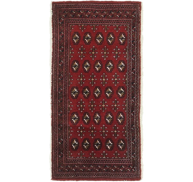 2' 2 x 4' 6 Torkaman Persian Runner...