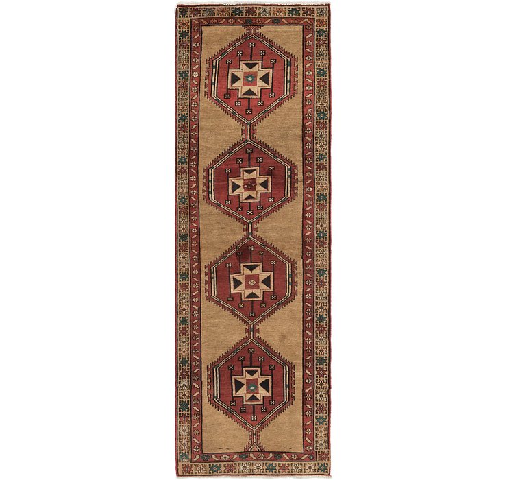 3' 3 x 10' 5 Meshkin Persian Runner ...