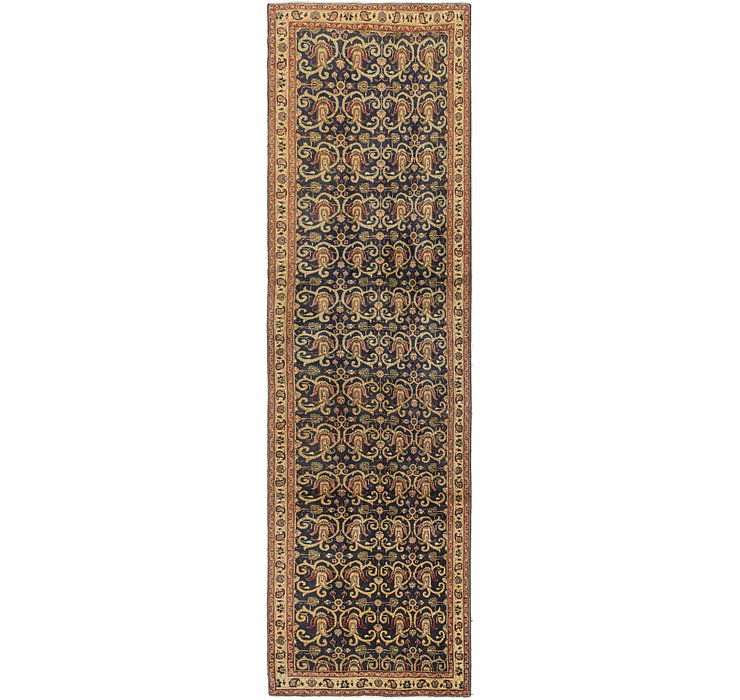 4' x 14' Tabriz Persian Runner Rug