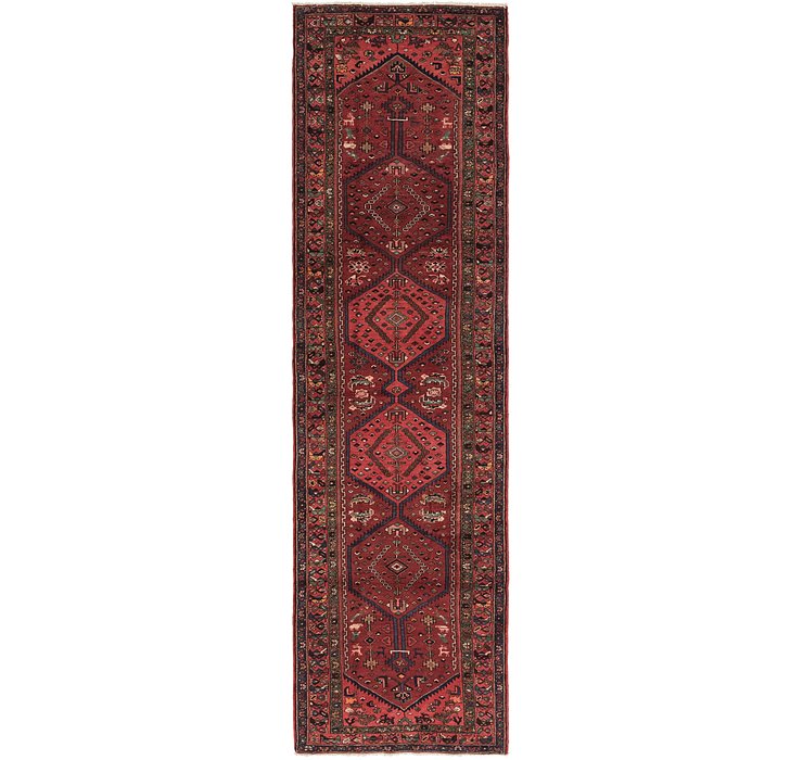 3' 5 x 12' 10 Zanjan Persian Runner Rug