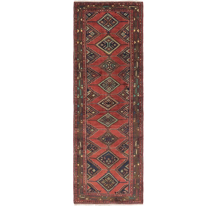 3' 4 x 10' 4 Chenar Persian Runner Rug
