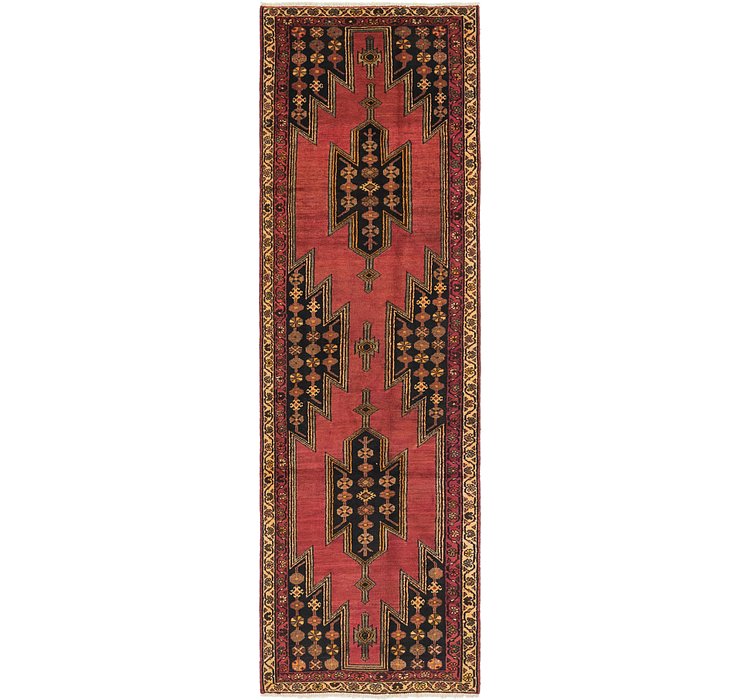 3' 2 x 10' 7 Mazlaghan Persian Runne...