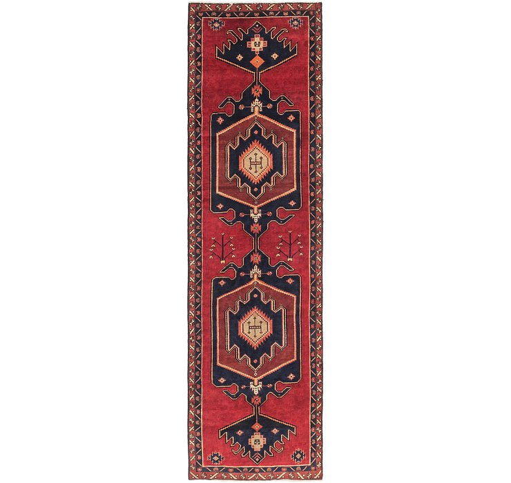 3' 5 x 12' 10 Meshkin Persian Runner ...