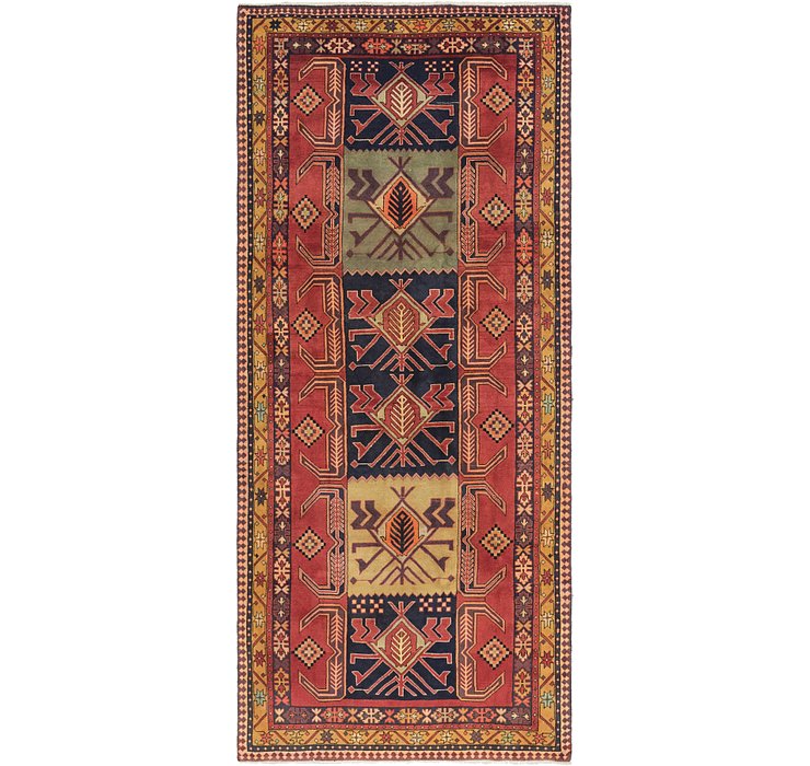 4' 8 x 10' 7 Ardabil Persian Runner ...