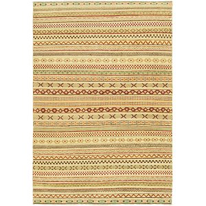 HandKnotted 4' x 5' 9 Modern Ziegler Rug