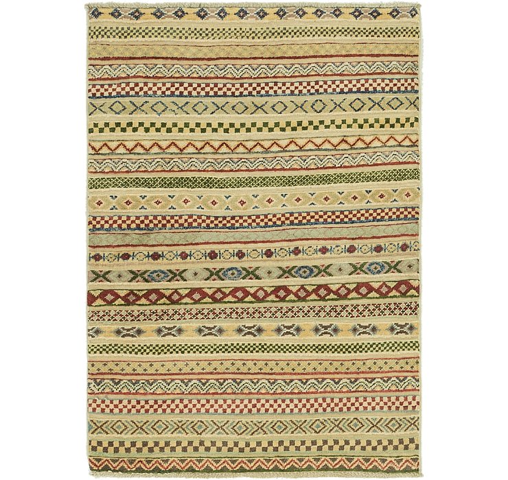 2' 9 x 4' Modern Ziegler Oriental...