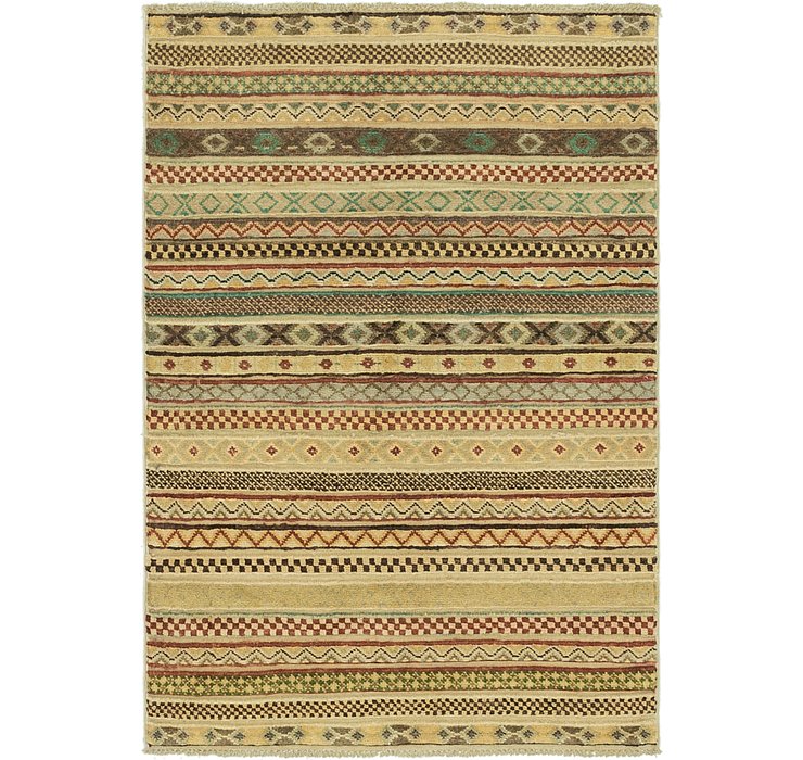 2' 8 x 4' Modern Ziegler Oriental...