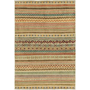 Unique Loom 3' 4 x 4' 10 Modern Ziegler Rug