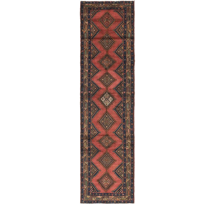 3' 3 x 11' 10 Chenar Persian Runner Rug