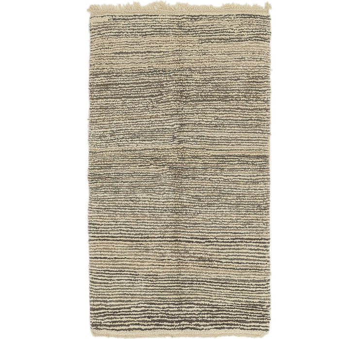 3' 7 x 6' 7 Moroccan Rug