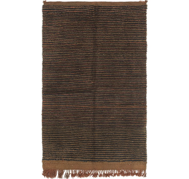 HandKnotted 3' 10 x 6' 2 Moroccan Rug