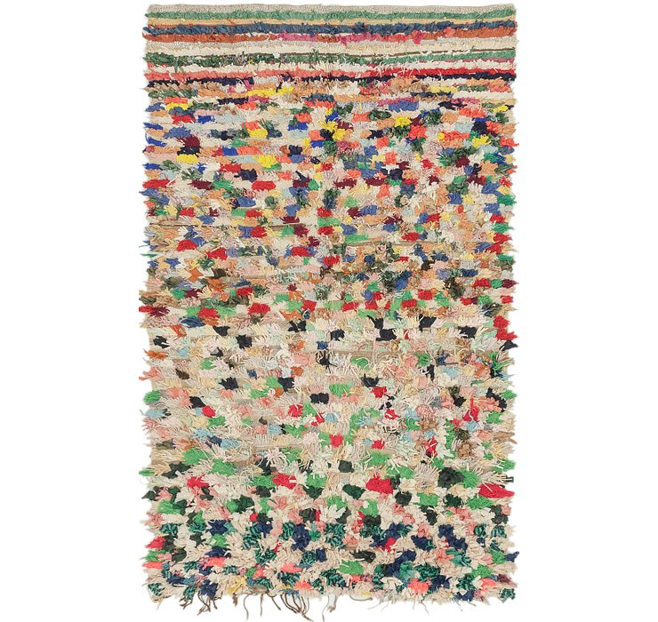 5' 4 x 9' Moroccan Rug