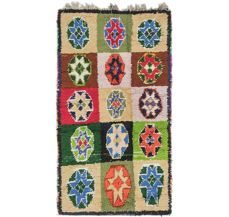 3' 10 x 6' 9 Moroccan Rug