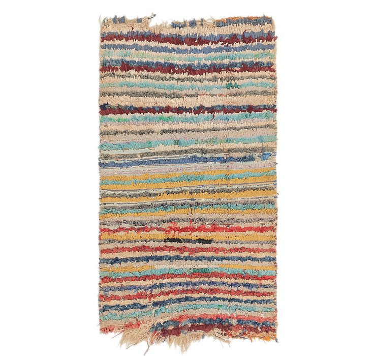 3' 2 x 5' 7 Moroccan Rug