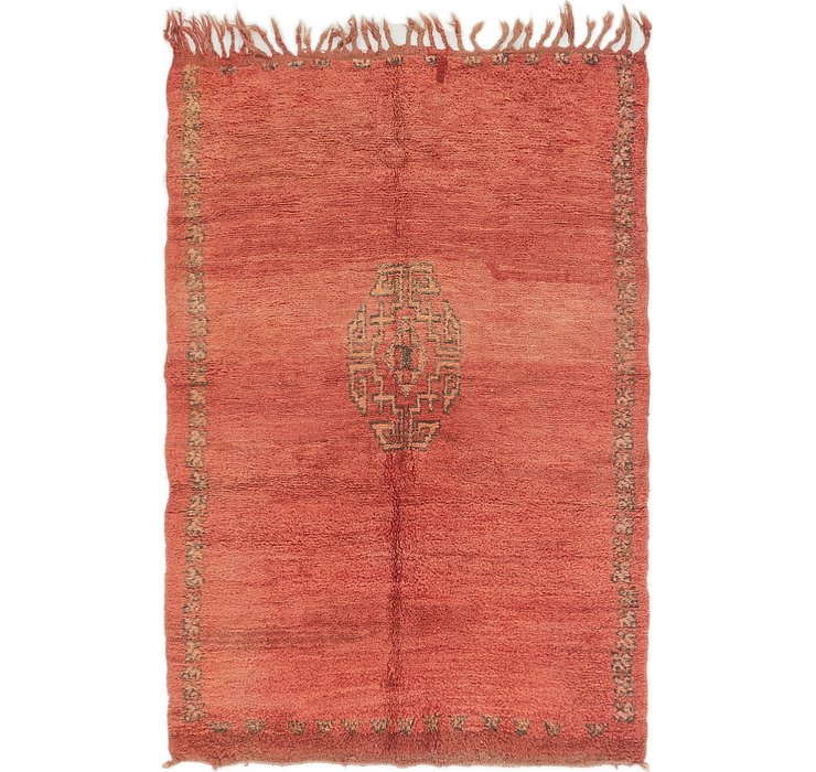 HandKnotted 3' 8 x 5' 4 Moroccan Rug