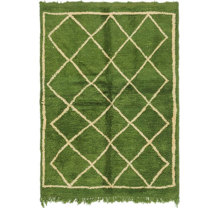 HandKnotted 3' 7 x 4' 10 Moroccan Rug