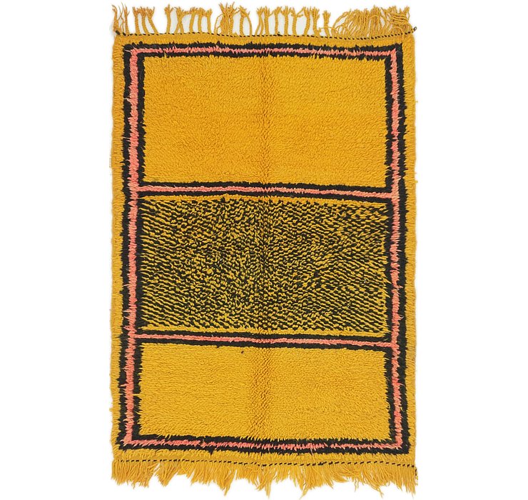 3' 5 x 4' 9 Moroccan Rug