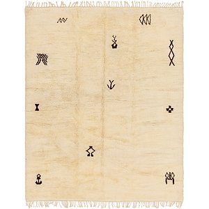 10' x 12' 4 Moroccan Rug