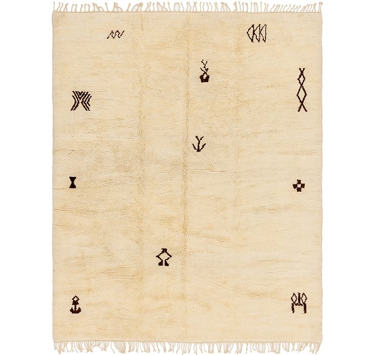 10' x 12' 4 Moroccan Rug