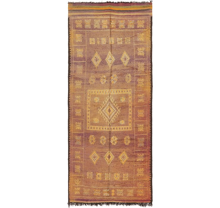 HandKnotted 6' 3 x 15' 3 Moroccan Runner Rug