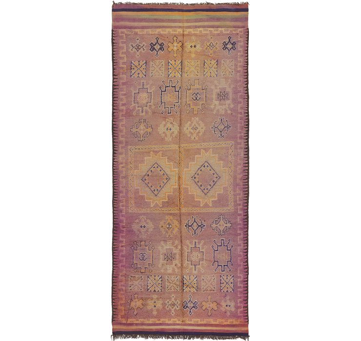 6' 5 x 15' 4 Moroccan Runner Rug