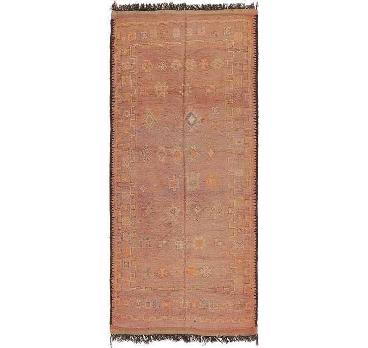 6' 2 x 13' 5 Moroccan Runner Rug