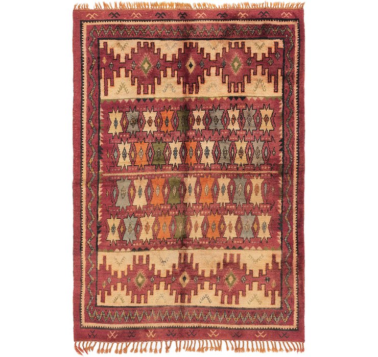 6' 5 x 9' 4 Moroccan Rug