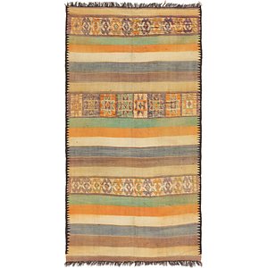5' 5 x 10' Moroccan Runner Rug