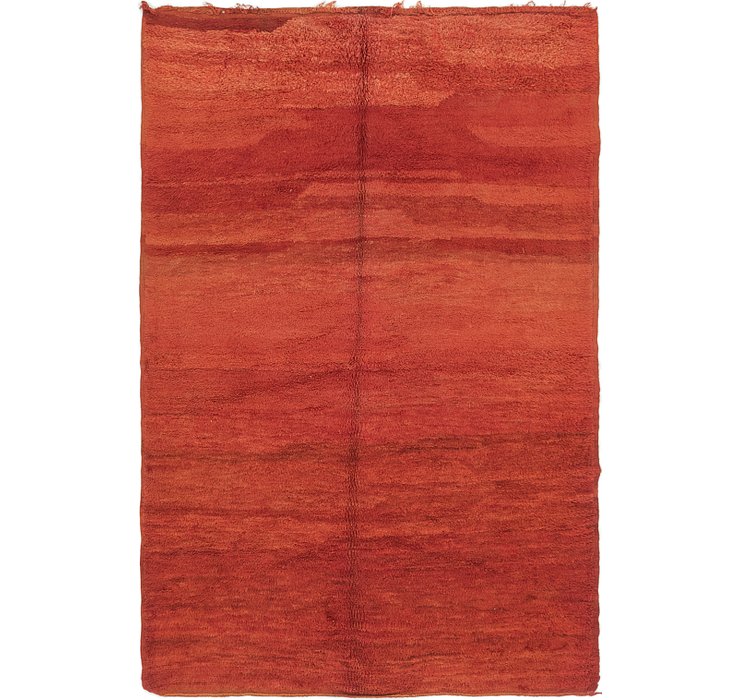 6' 4 x 9' Moroccan Rug