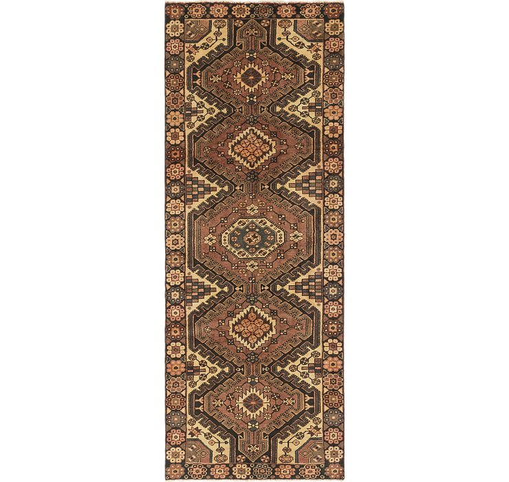 3' 8 x 9' 8 Bakhtiar Persian Runner...