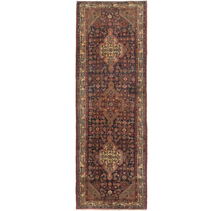 3' 9 x 11' Darjazin Persian Runner...