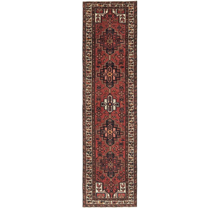 3' 4 x 12' 4 Khamseh Persian Runner ...