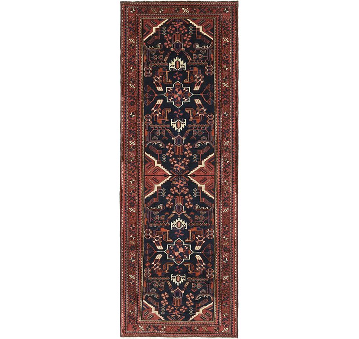 3' 5 x 9' 8 Hamedan Persian Runner ...