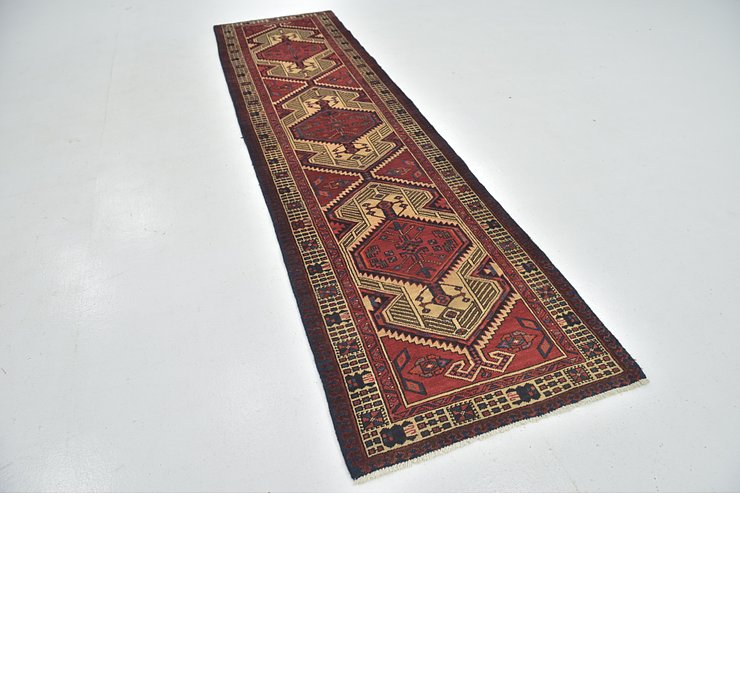 3' x 11' 3 Meshkin Persian Runner ...