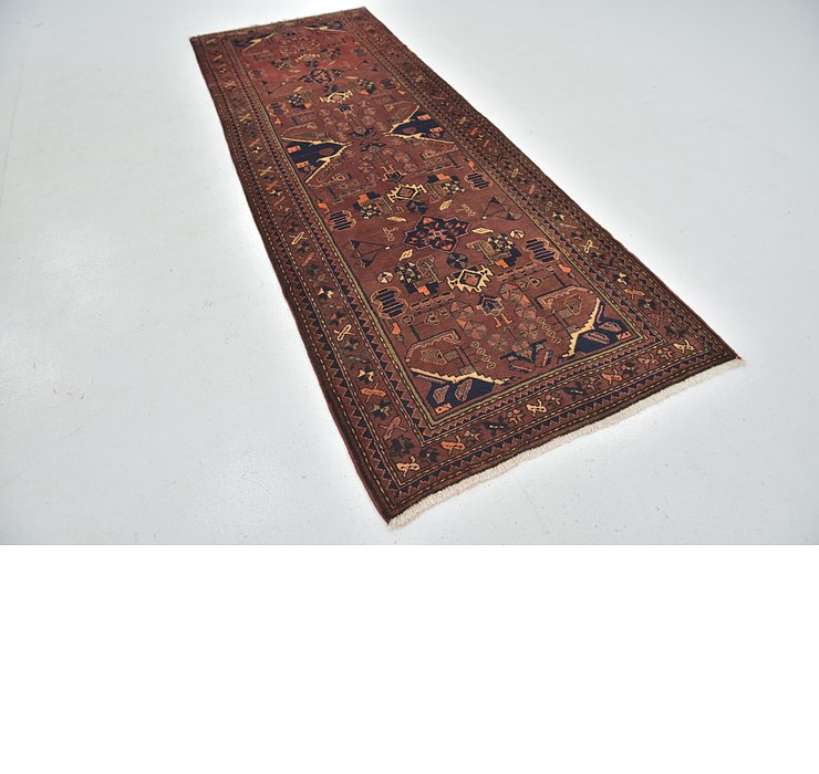 3' 7 x 9' 8 Zanjan Persian Runner Rug