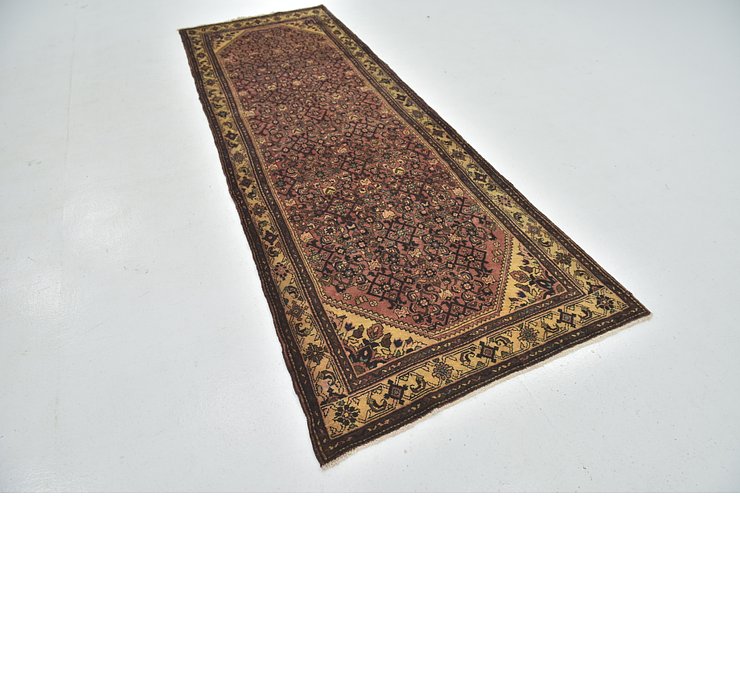 3' 6 x 10' Hossainabad Persian Run...