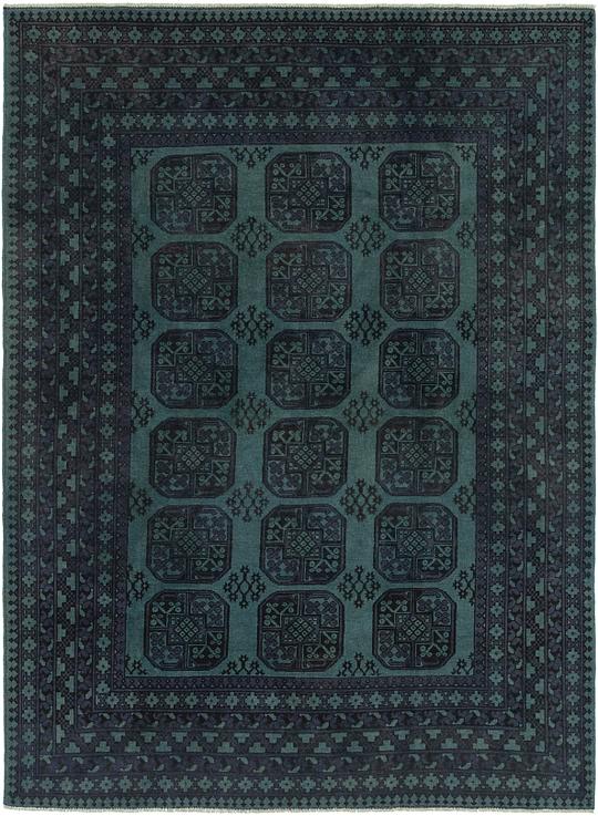 Teal Blue 6 9 X 5 Afghan Akhche Rug Oriental Rugs Erugs