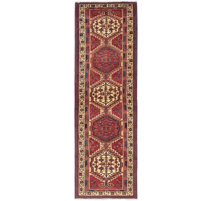 3' 3 x 10' 10 Meshkin Persian Runner ...