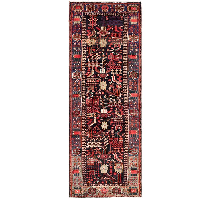 3' 8 x 10' 2 Hamedan Persian Runner ...