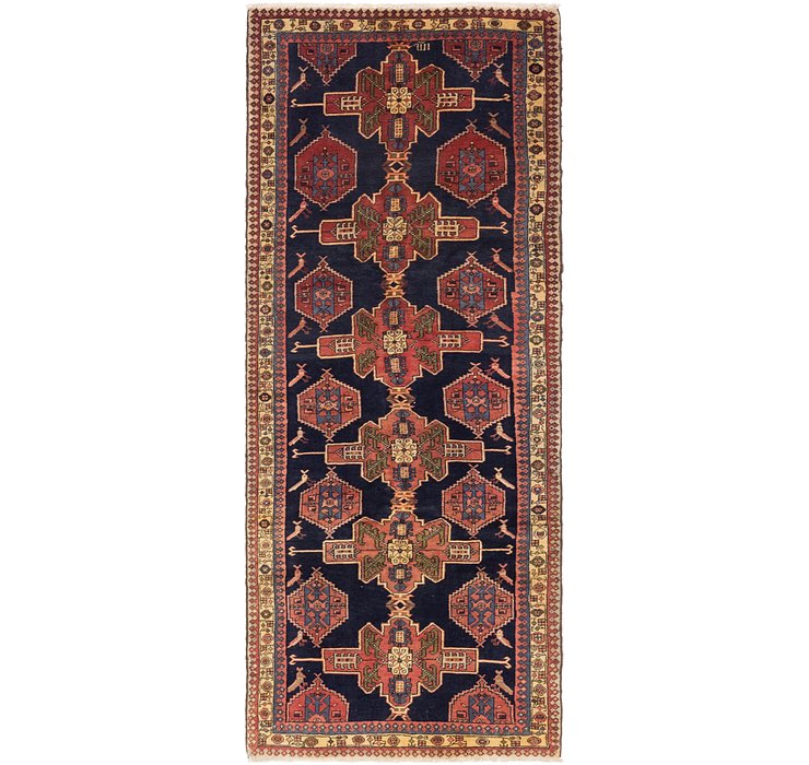 3' 8 x 9' 6 Shahsavand Persian Runn...